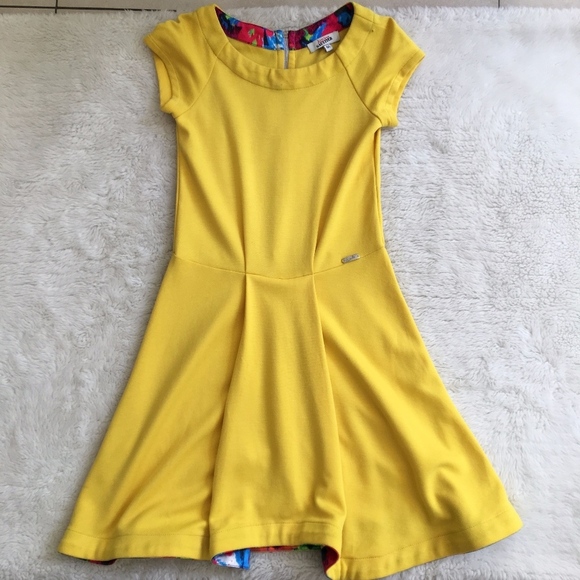 Jean Paul Gaultier Girls Yellow Dress Size 8